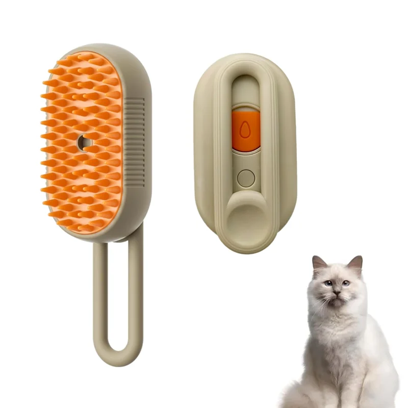 3-en-1 Brosse Électrique pour Chiens et Chats 🐶🐱 – Toilettage Confort, Massage Apaisant & Élimination des Poils