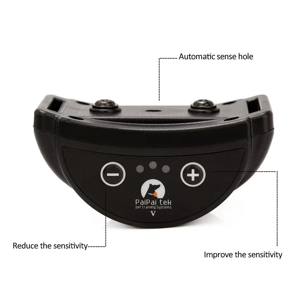 Collier de Dressage Intelligent pour Chien – Anti-Aboiement Rechargeable & Réglable.                  Adapté pour petits et moyen chien