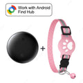 Collier traceur GPS Bluetooth étanche pour chat et chien – Localisation en temps réel via Android ( ce n’est pas applicable avec un Huawei)