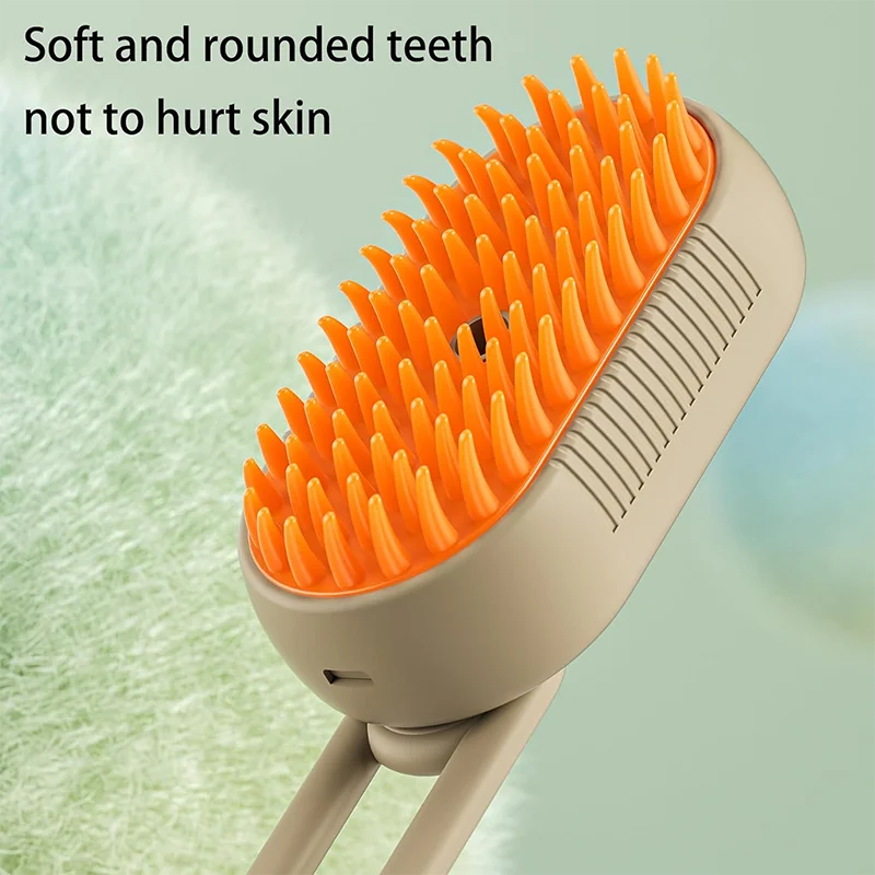 3-en-1 Brosse Électrique pour Chiens et Chats 🐶🐱 – Toilettage Confort, Massage Apaisant & Élimination des Poils