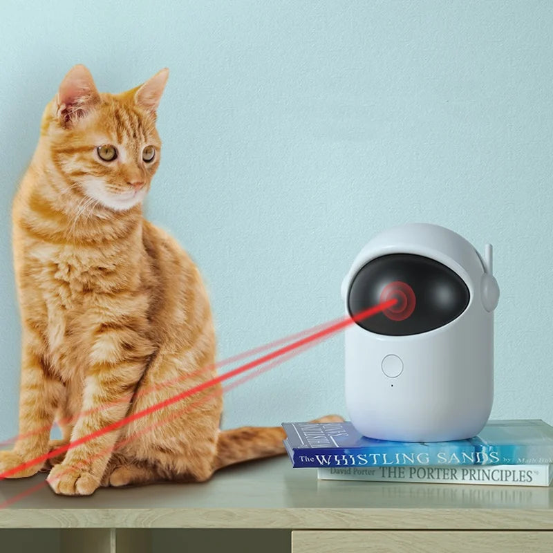 Jouet Laser Intelligent pour Chat 🐱 – Divertissement Automatique & Interactif