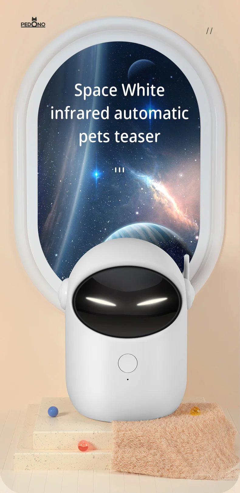 Jouet Laser Intelligent pour Chat 🐱 – Divertissement Automatique & Interactif