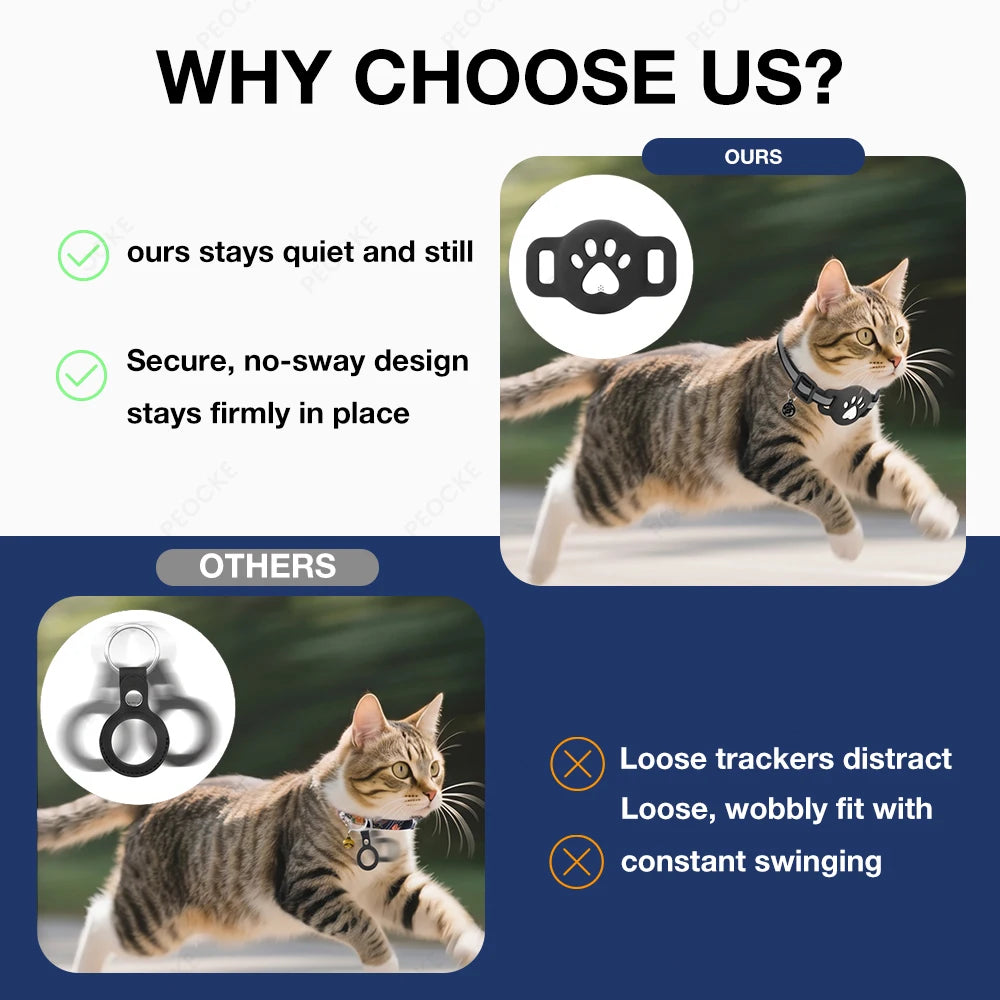 Collier traceur GPS Bluetooth étanche pour chat et chien – Localisation en temps réel via Android ( ce n’est pas applicable avec un Huawei)